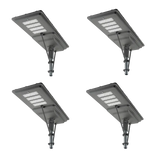 LED Solar Street Light 120W 21,000LM with Motion Activated Sensor, Military LifePO4 Battery